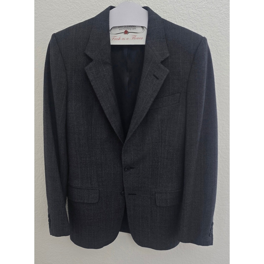 Valentino Mens Pure Virgin Wool Blazer Jacket Italy Neiman Marcus 38R